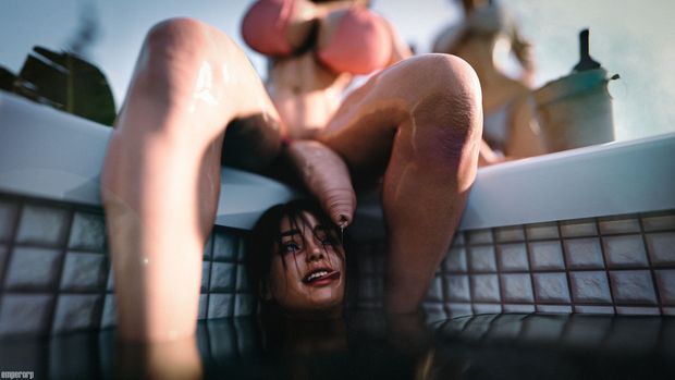 Sexy Thirsty Futa 2 Pool Side