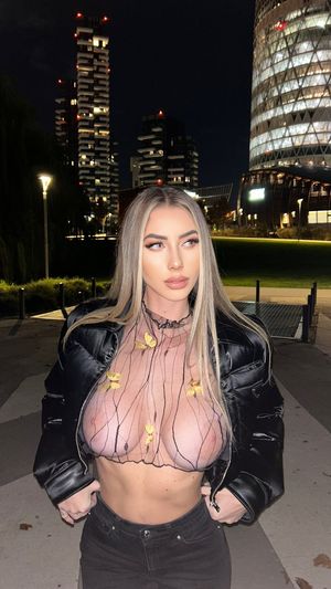 Doggy, squeezing both tits (gorgeous EvaMenta1)