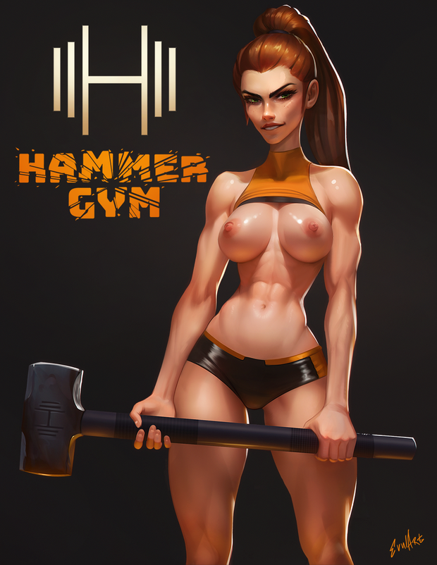 Hammer G!RL by Evulchibi