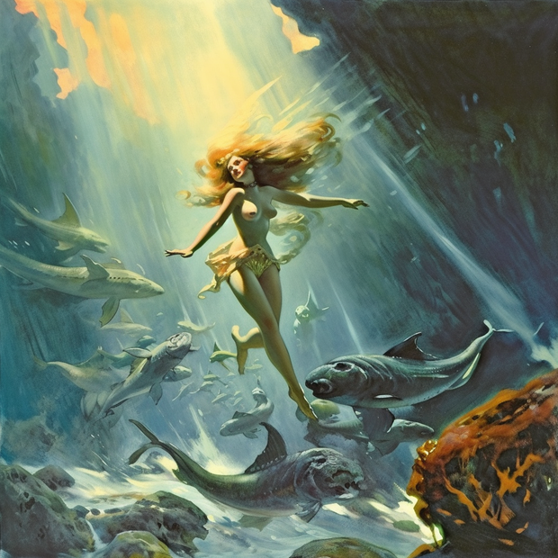 Dancer of the ocean's floor