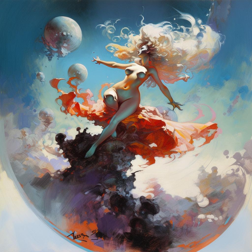 Goddess in the void
