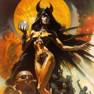 Sorceress of dark moons