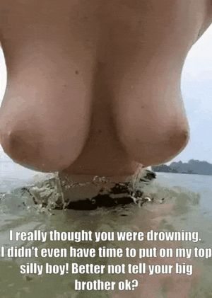 my lil brother definitely knows how to trick my girlfriend