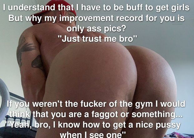 A month later, after being filled with the biggest load he ever saw he realized that all was a trick, and that the pussy that he got was him