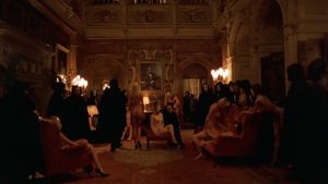 Passionate cowgirl intercourse admired with pleasure by excited and turned on public - Eyes Wide Shut Orgy