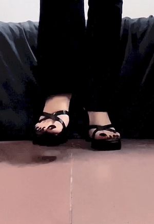 Gorgeous Long Black Nails