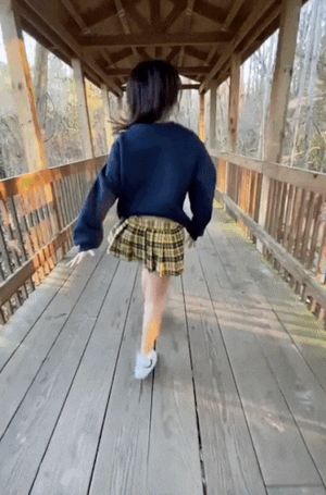 Plaid skirt by AsianBananas420
