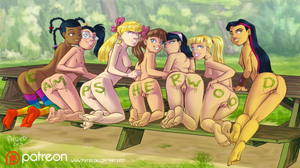 Naked Harem Sends a Message