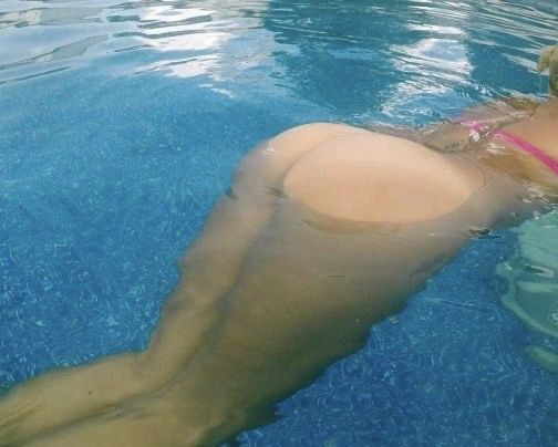 The wife cooling off