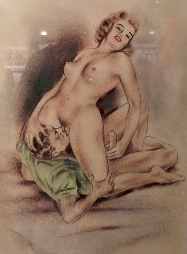 Passionate pussy licking
