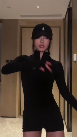 Asian slut in sexy outfit