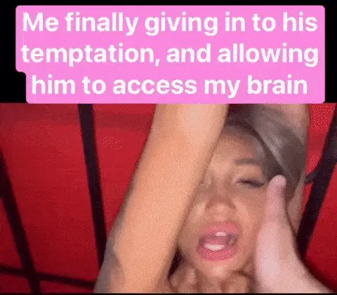 The temptation was to great