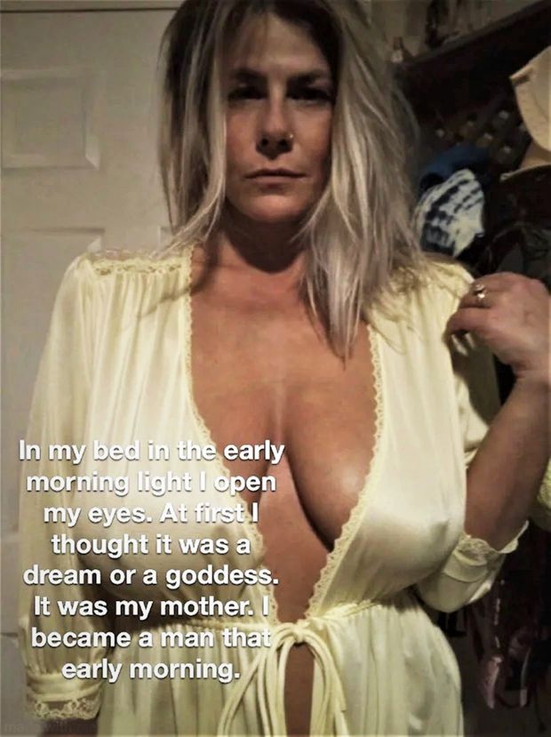 Beautiful mother makes her teen sons dream come true!  It's what she is supposed to do as a loving mother!