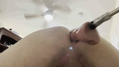 Using my new fuck machine to see what we can handle.