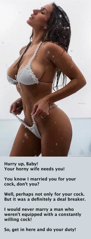 Keeping her satisfied is wonderful work