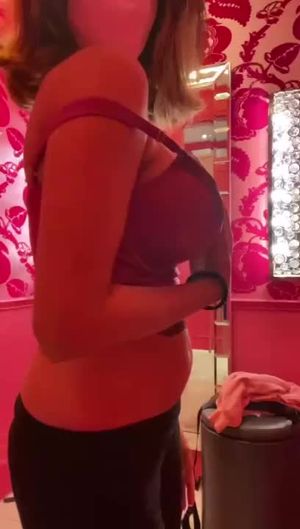 Indian wife masturbating in changing room