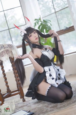 [阿包也是兔娘] NO.48 1月舰长 能代女仆 Azur Lane Noshiro Maid