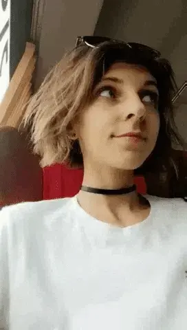 cutie shows censored boobs