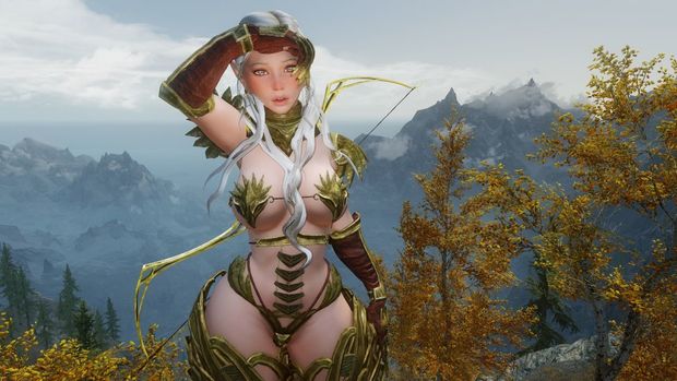 Pearl the snow Elf by BAD END