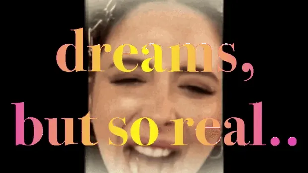 17. I'm not shure, if HE was in my dreams or in my ass...