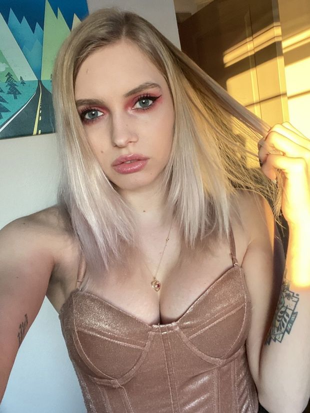 Pale blonde