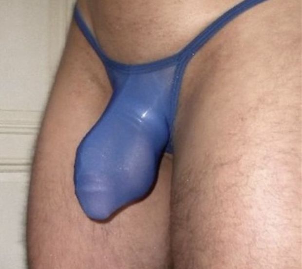 Cock ring and a thong