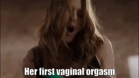 She's figuring out her body. And her needs.