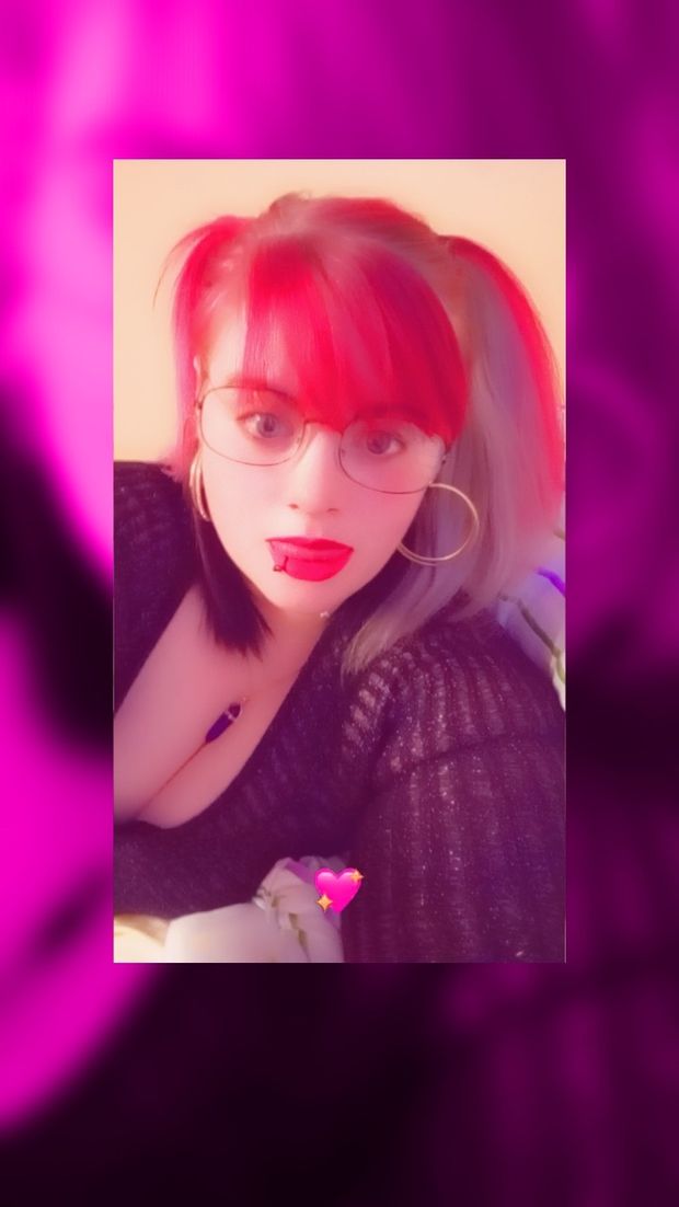 Hottie with anime style hair