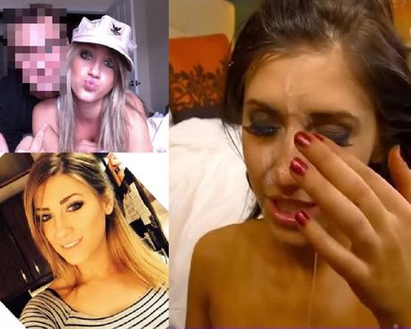 Cute babe gets a facial before meeting her BF