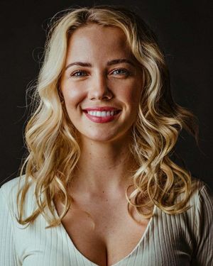 Gorgeous blonde smile