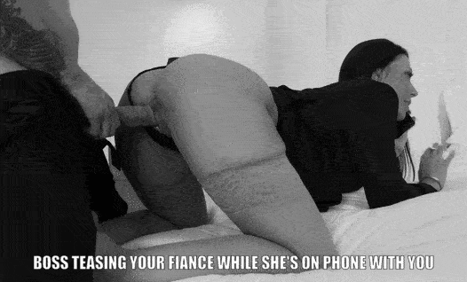 she couldnt wait..