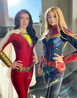 Captain Marvel & Shazam cosplay