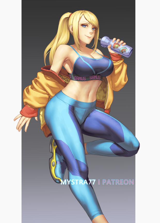Sporty Samus by Mystra77