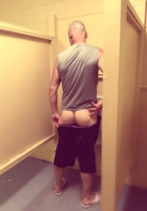 letting everyone know you want some cock