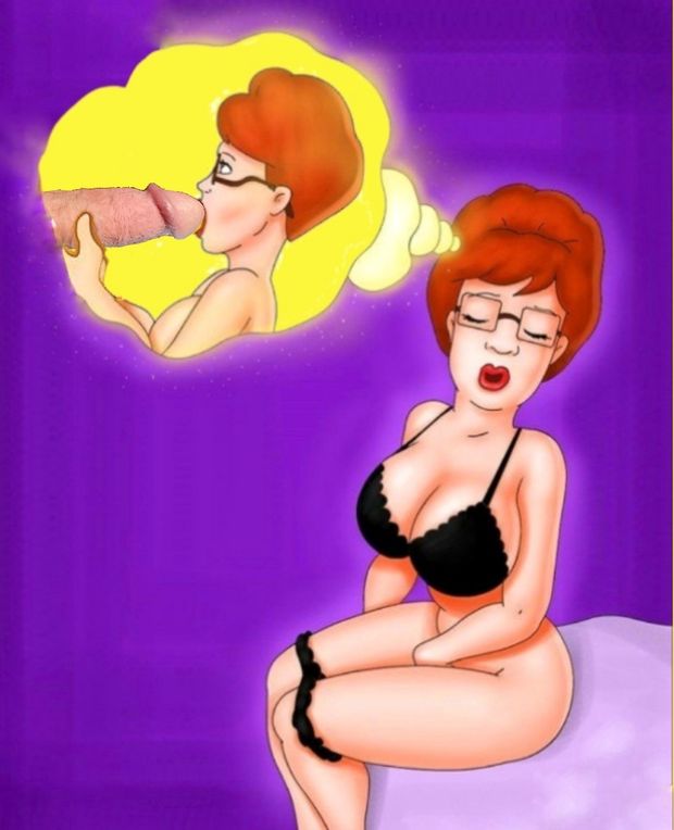 Peggy fantasizes sucking my cock