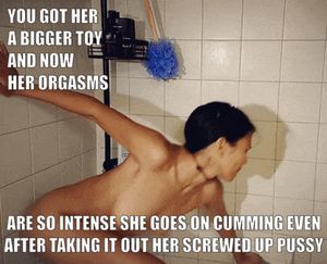 Her new toy gets her out of control