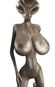 Alien has some huge knockers