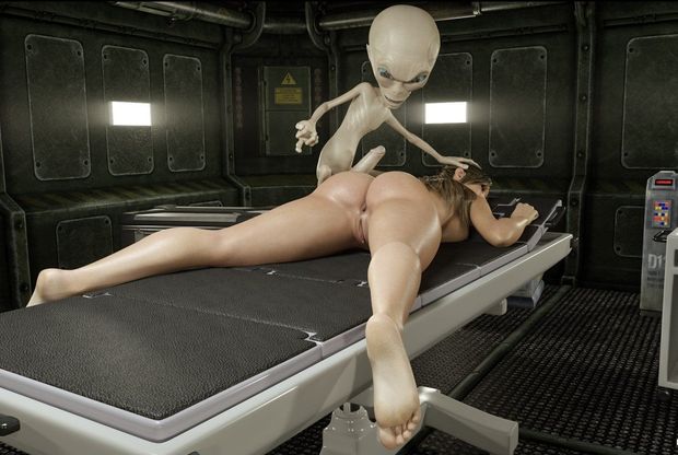 Alien wants human pussy