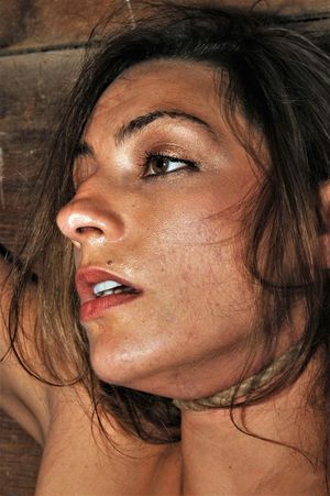 Now bitch! I'm going to teach you respect for men!