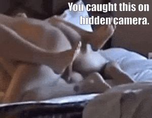 It's hot when she tells you about it, even hotter when you catch it on camera.