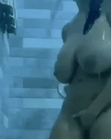 showering