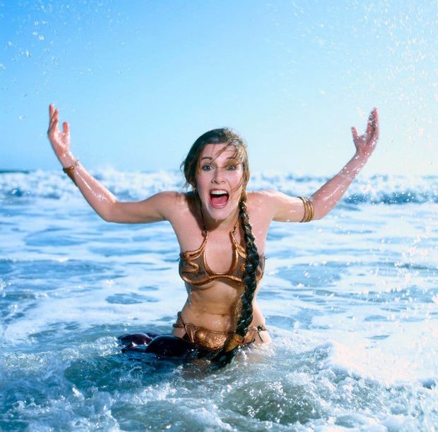 Carrie at the beach
