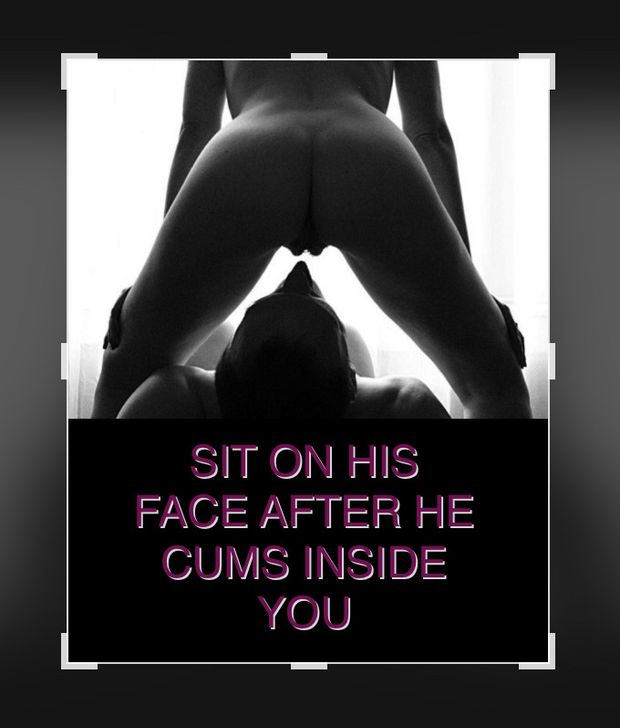 Climb on his face