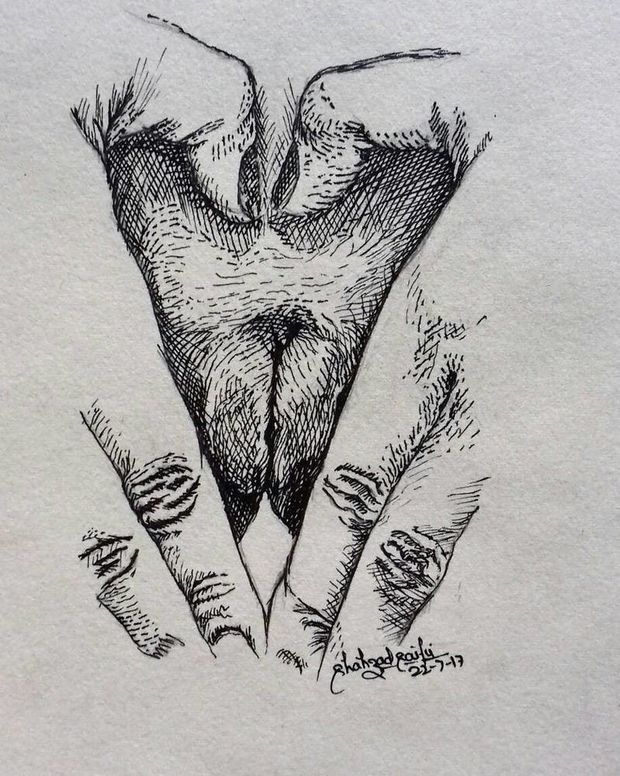 Draw pussy