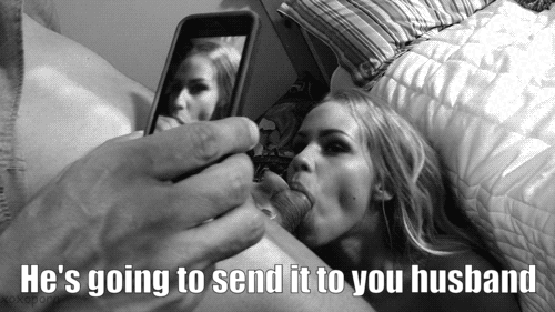 Her colleague is recording it to show you.