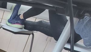 Hot classmate legs and ass