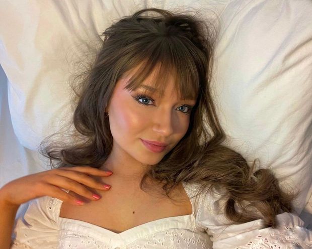 She looks so innocent... Until she's screaming your name during her 3rd orgasm of the night...