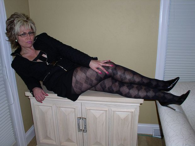Hot Milf Black Hose