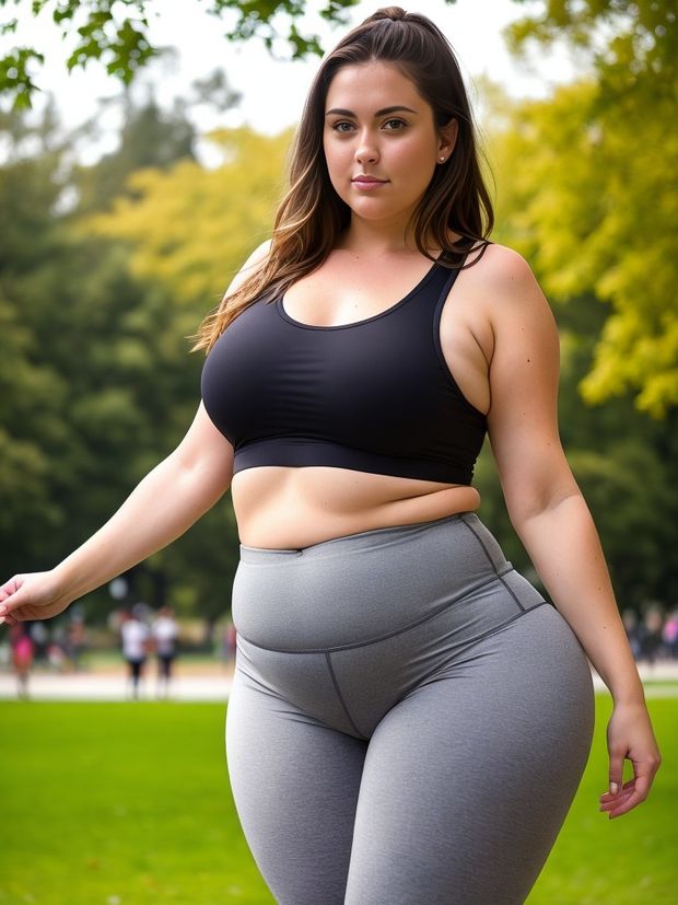 Hot new momAi working out