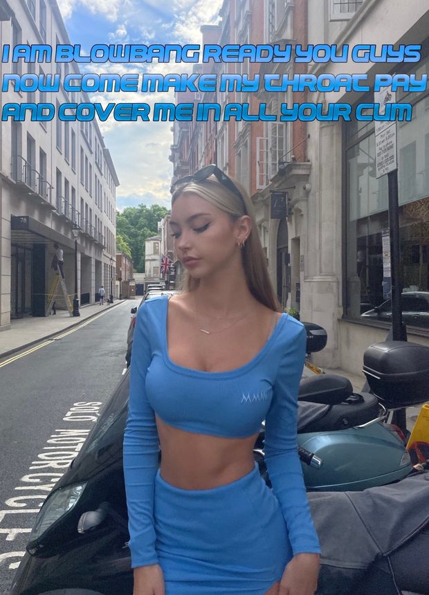 Sexy lil teenslut Skylar captioned